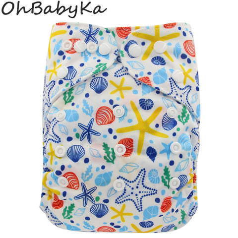 Baby Cloth Nappies Adjustable Diaper