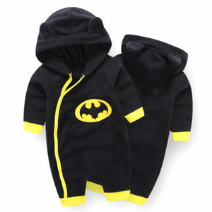 New born Winter Hooded Romper