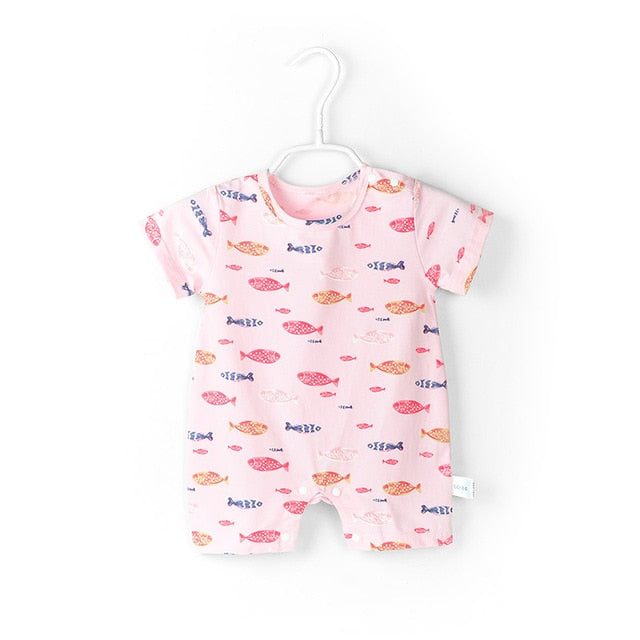 Summer Baby Boy Romper