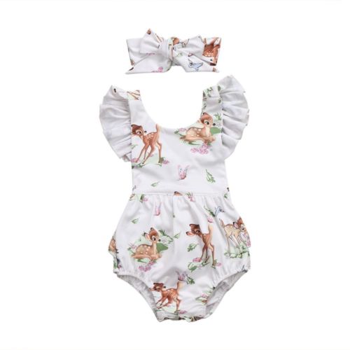 Toddler Infant Baby Girls Romper