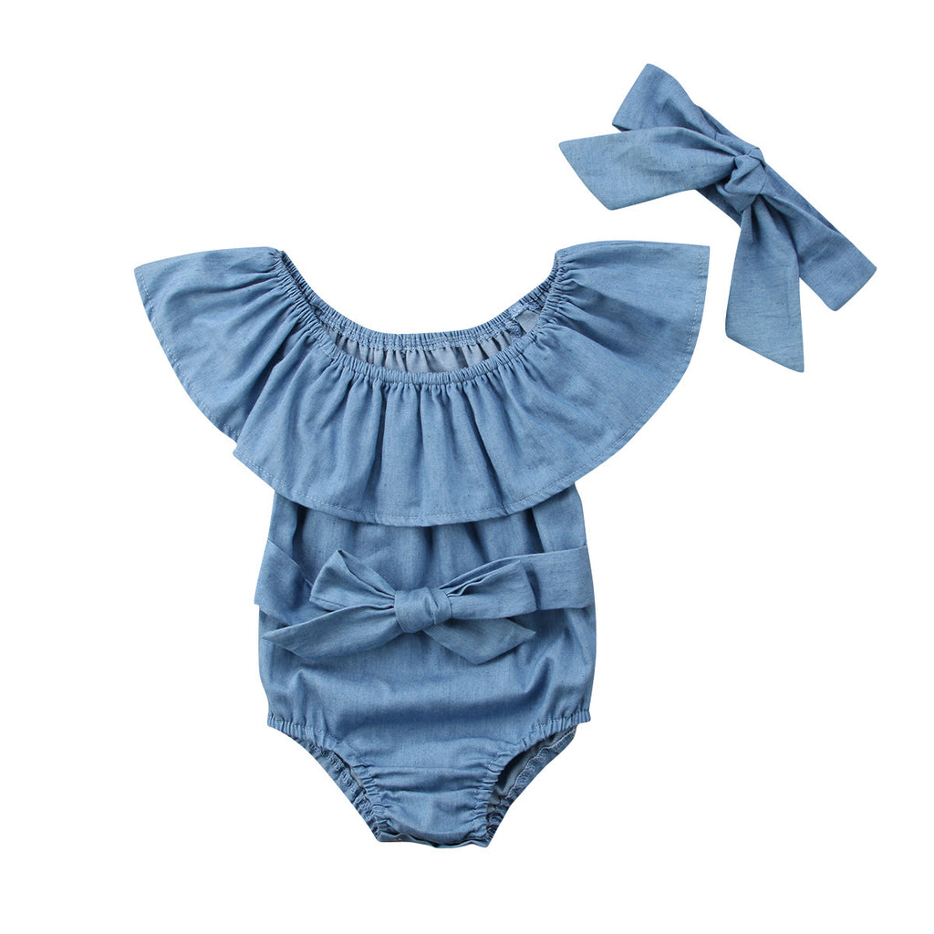 Newborn Girl Romper