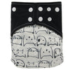 Charcoal Bamboo Baby Cloth Diaper