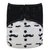 Bamboo Charcoal Double Gusset Cloth Diaper