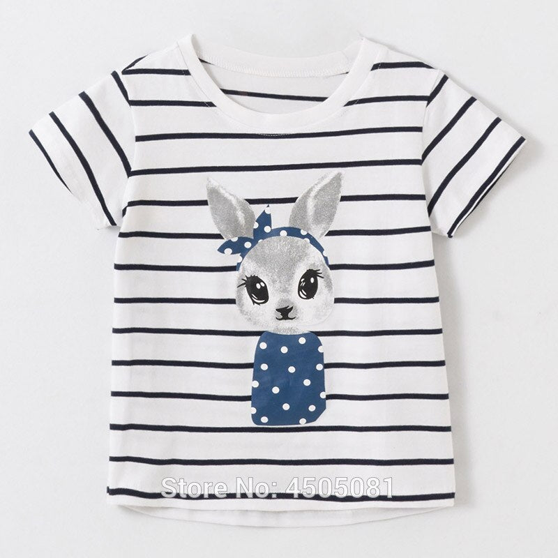 Combed Cotton Baby Girl T-shirt