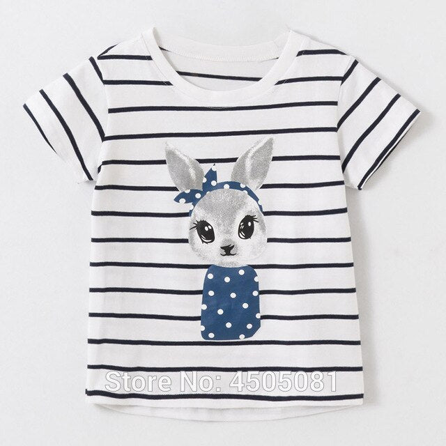 Combed Cotton Baby Girl T-shirt