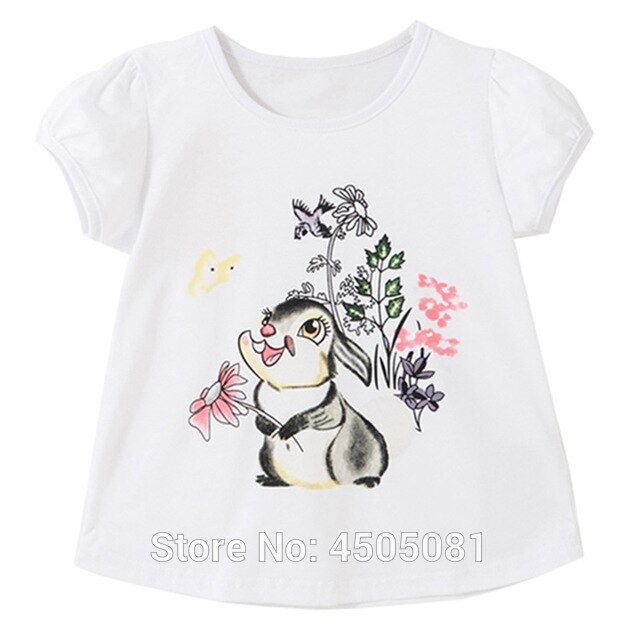 Cotton Baby Girl Clothes T-shirt
