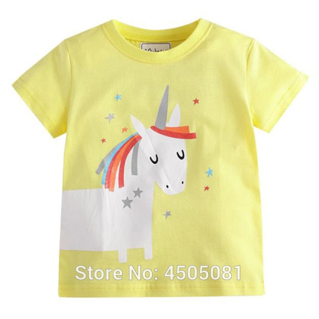 Graffiti Unicorn Cotton T-shirt