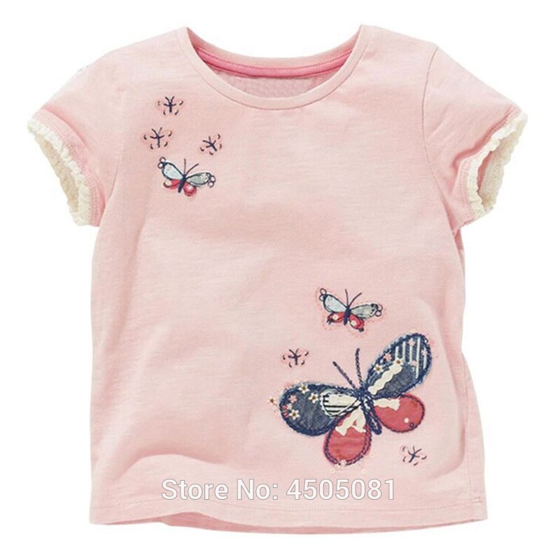 Knitted Cotton Baby Girl T-shirt