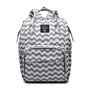 Fashion Striped Baby Diaper Backpack