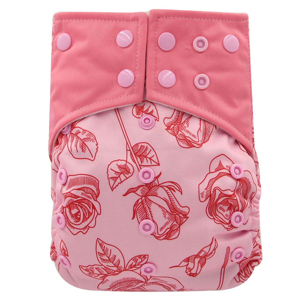Double Gussets Cloth Diaper