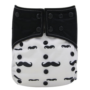 Double Gussets Cloth Diaper