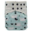 Double Gussets Cloth Diaper