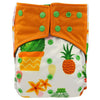 Double Gussets Cloth Diaper