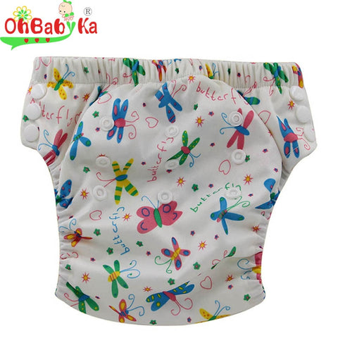 Double Gussets Cloth Diaper
