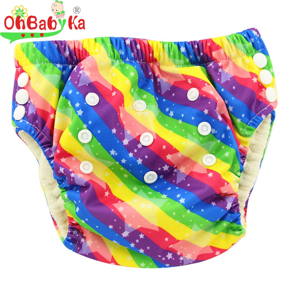 Bamboo Waterproof Adjustable Size Diaper