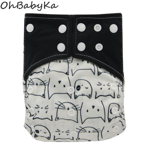 Baby Cloth Nappies Adjustable Diaper